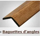 Baguettes d'angle ajustable en chêne