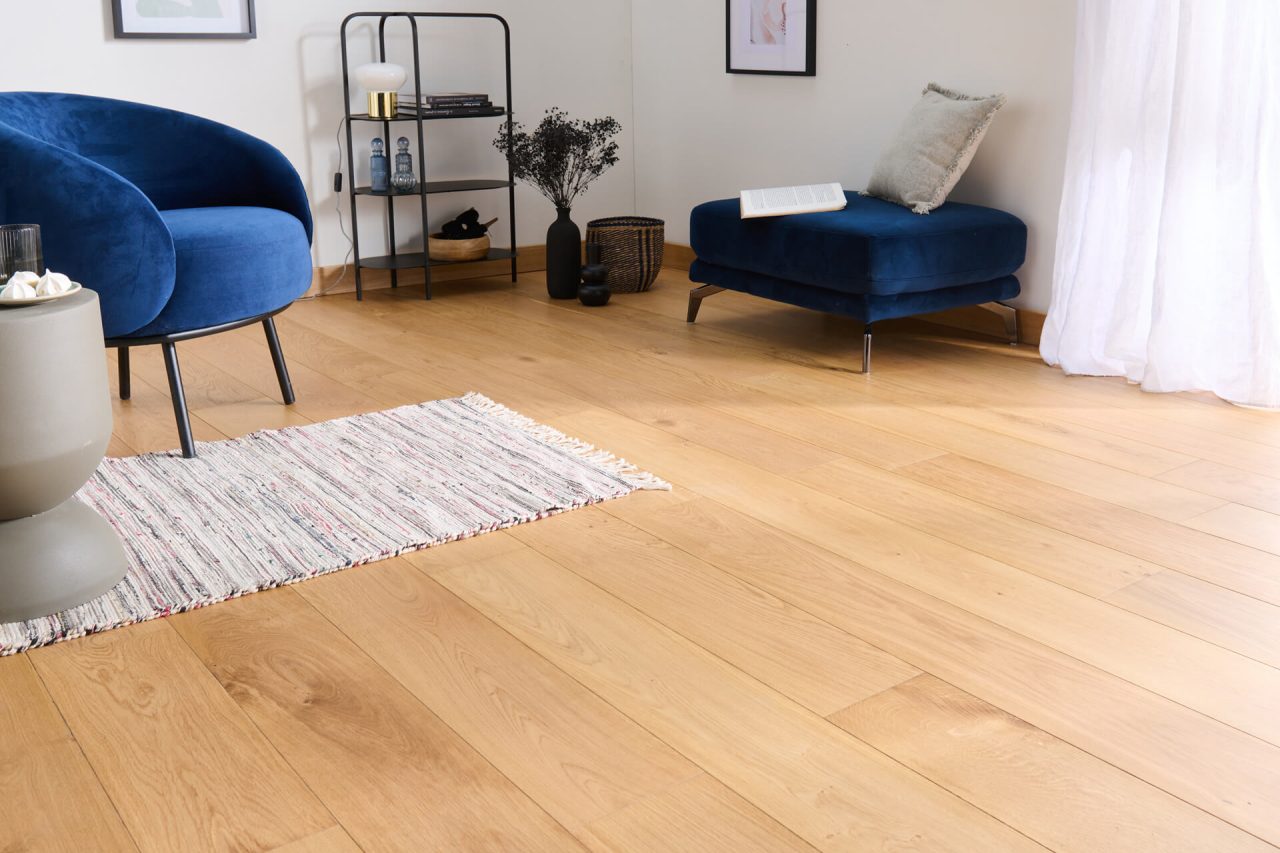 parquet contrecollé chêne naturel 14 x 190 mm