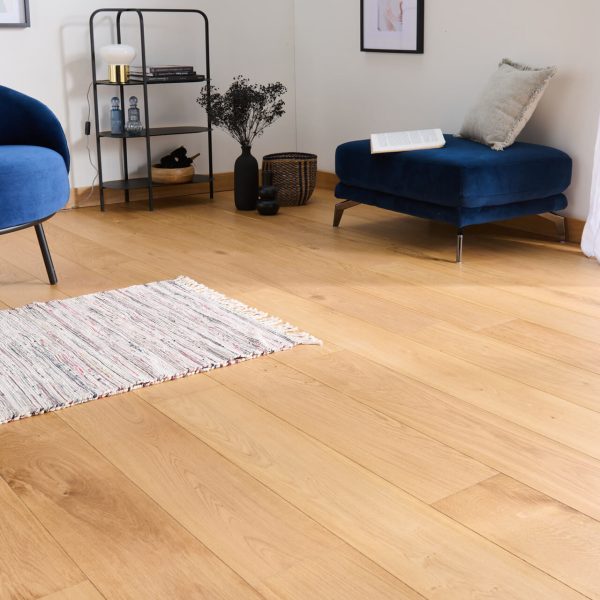 parquet contrecollé chêne naturel 14 x 190 mm