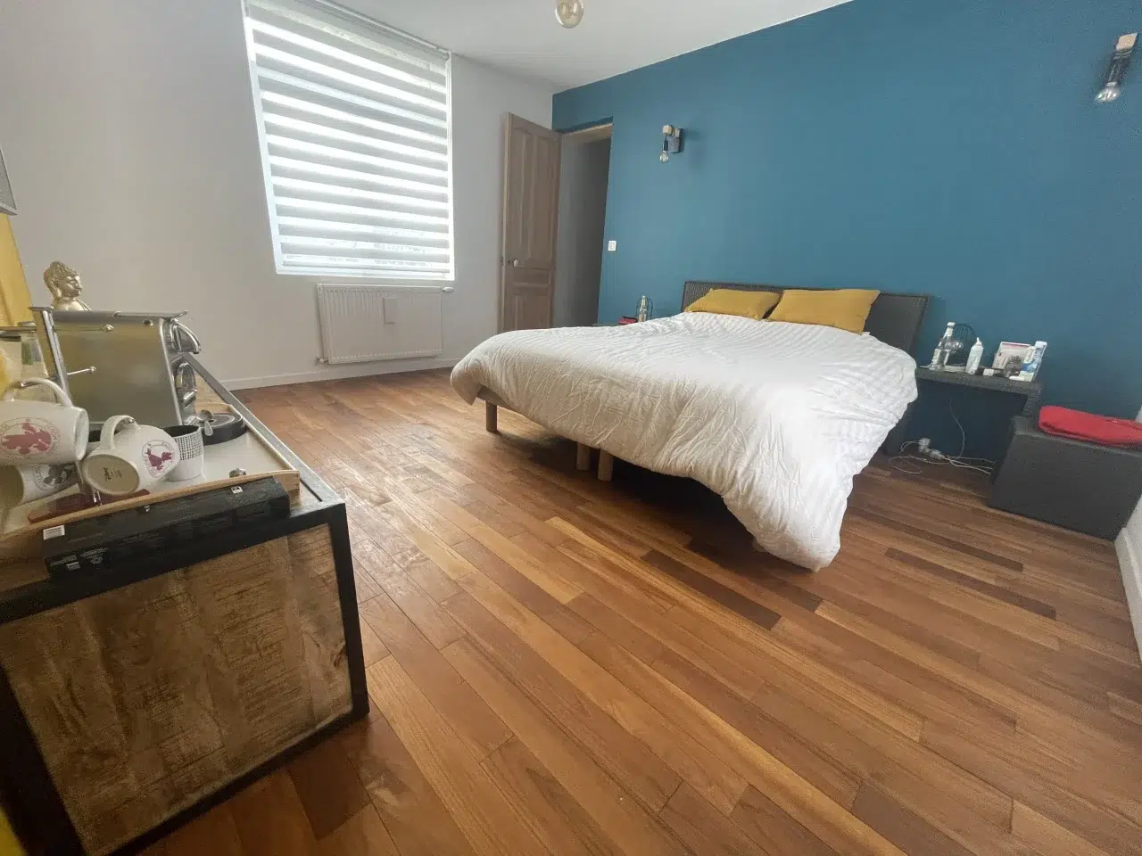 Parquet teck verni - Massif - 15 x 90 mm – Image 6