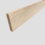 plinthe chene massif 15x80mm arrondie