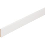 plinthe médium revêtue blanc