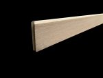 Plinthe placage chêne 13 x 70 bord arrondi