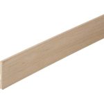 plinthe en placage chene carrée 10 x 100 mm