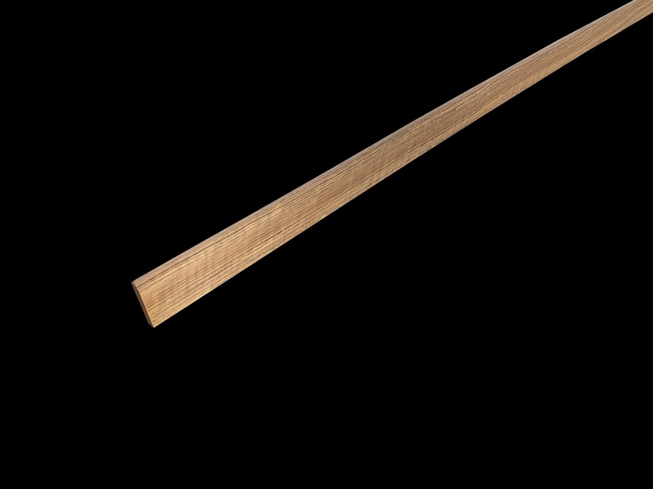 plinthe placage teck