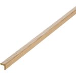 Baguette d'angle placage chêne
