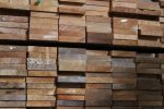 tasseau en bois exotique massif 10 x 50 mm