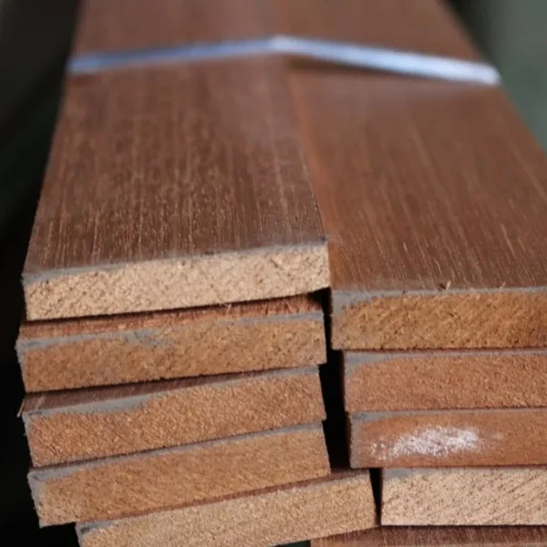 tasseau en bois exotique massif 10 x 50 mm
