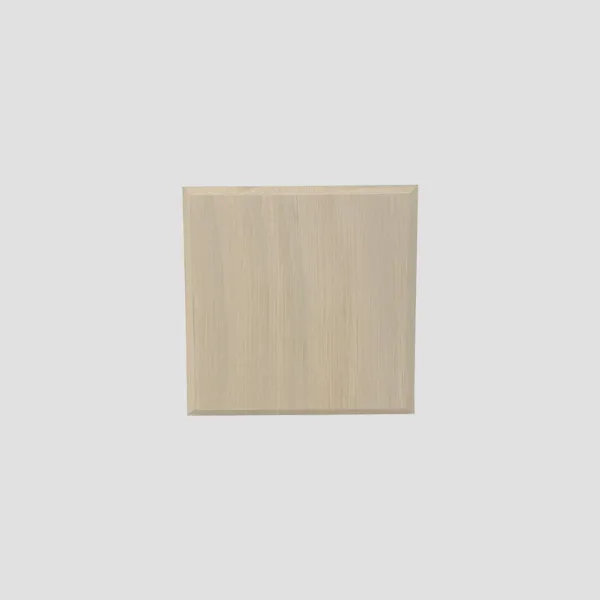 Sabot de plinthe en chêne massif - 90 x 90 mm