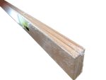 Lot de 5 plinthes en revêtues en papier décor chêne