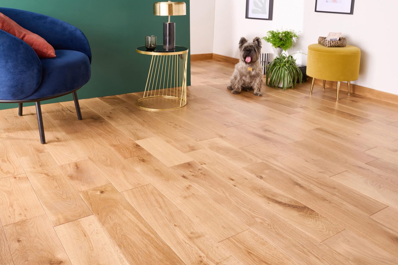 parquet chene massif naturel