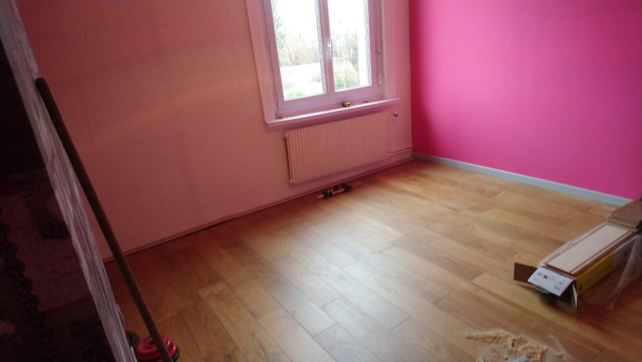 parquet contrecollé chene cognac