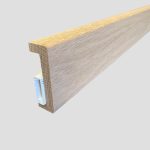 plinthe électrique chêne massif 22x68mm