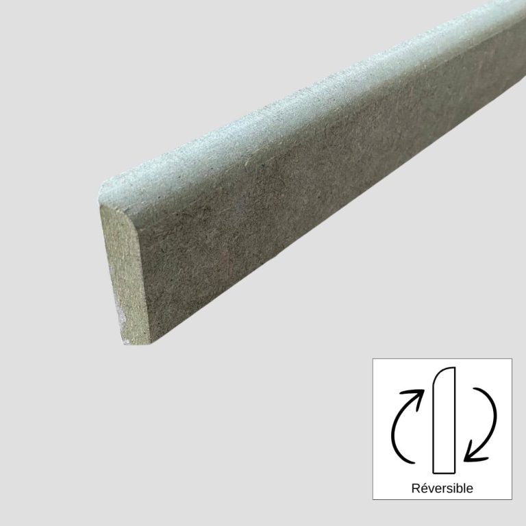 plinthe medium hydrofuge 15x70 reversible