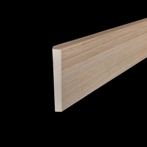 plinthe placage chene bord carré 14 x 100 mm
