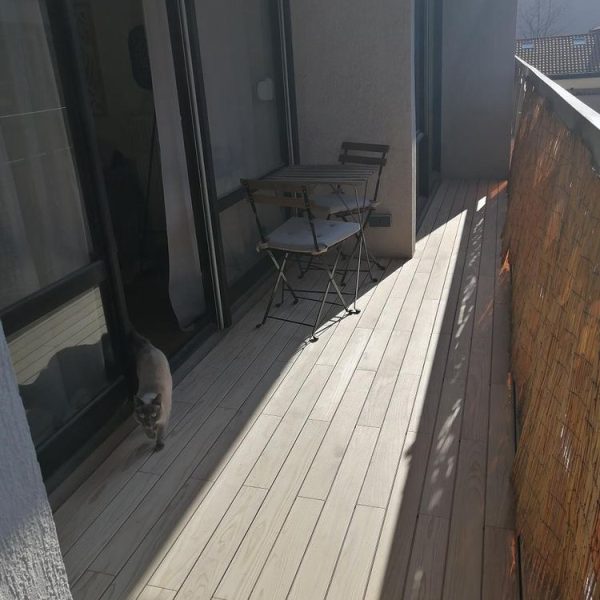 terrasse clipsable pour balcon