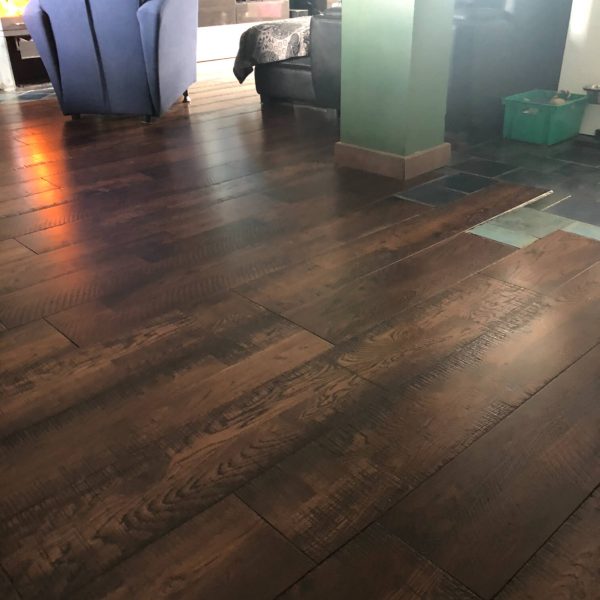 réalisation parquet irish style
