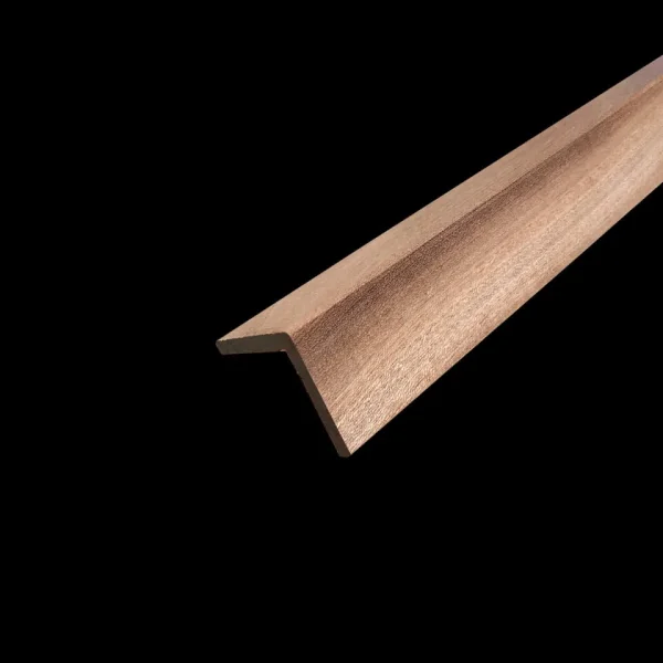 baguette d'angle bois exotique