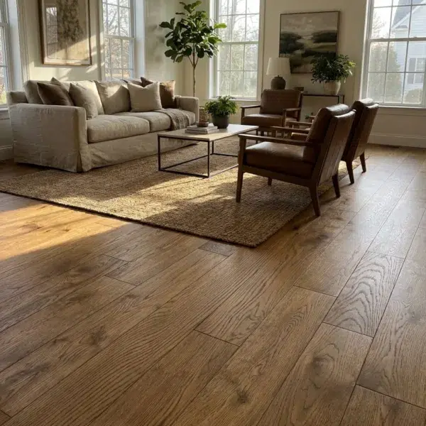 parquet moka foncé chêne massif