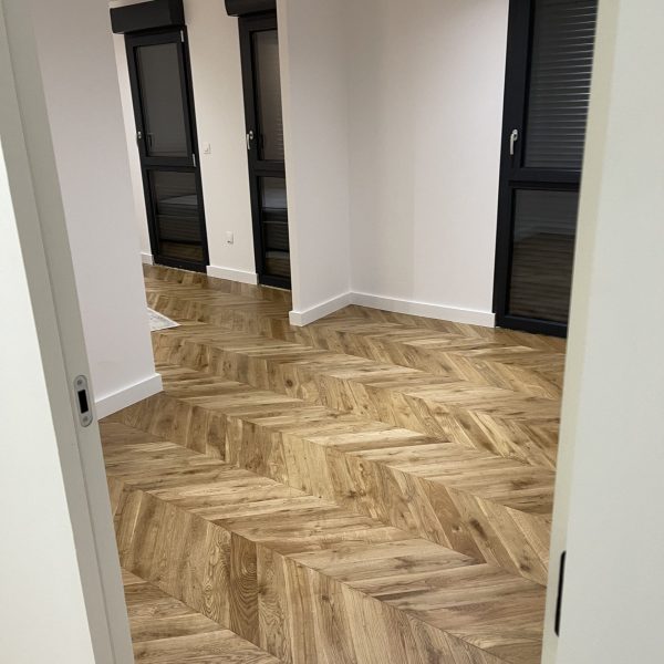 parquet point de hongrie réalisation