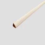 quart de rond placage chene blanchi