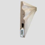 plinthe électrique chêne massif moulurée 19x135mm