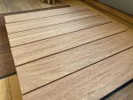 Terrasse en teck - Réversible - 22 x 146 mm – Image 2