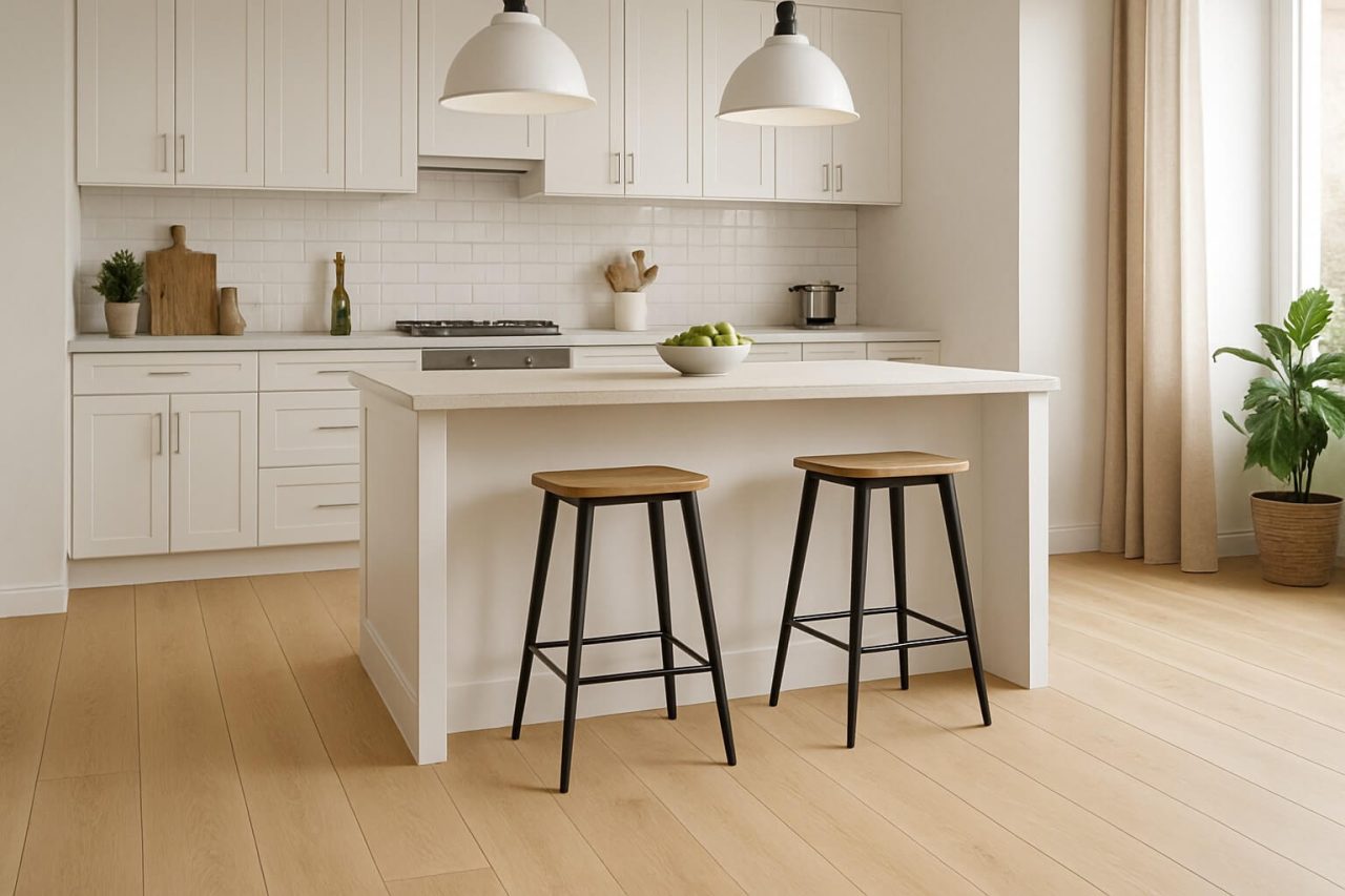 Parquet chêne massif 19 x 240 Naturel Cuisine