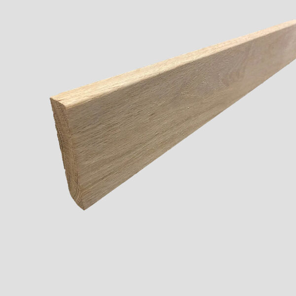 plinthe chene massif bord droit 20x100mm