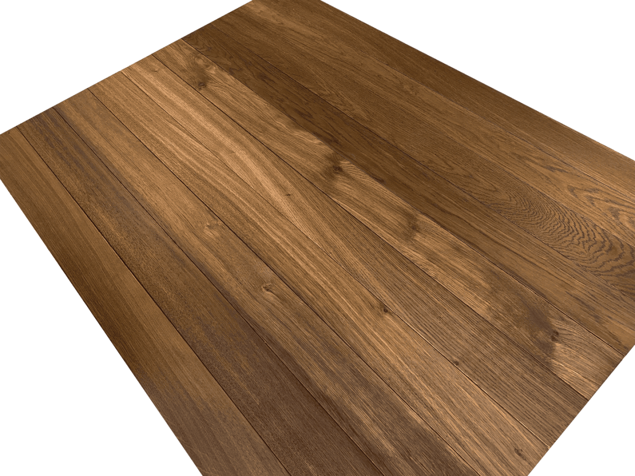 parquet contrecollé chêne teinte brune