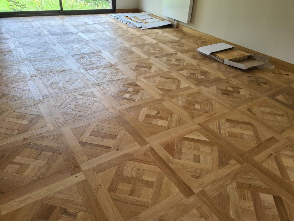 realisation parquet de versailles high traffic en février 2024