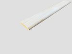 champlat pin arrondi prepeint blanc