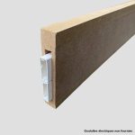 plinthe electrique mdf a peindre