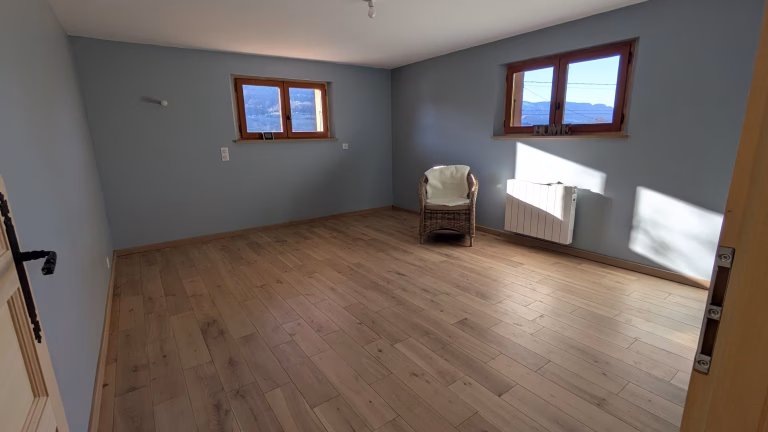 realisation parquet huile bois brut 18x150 annecy