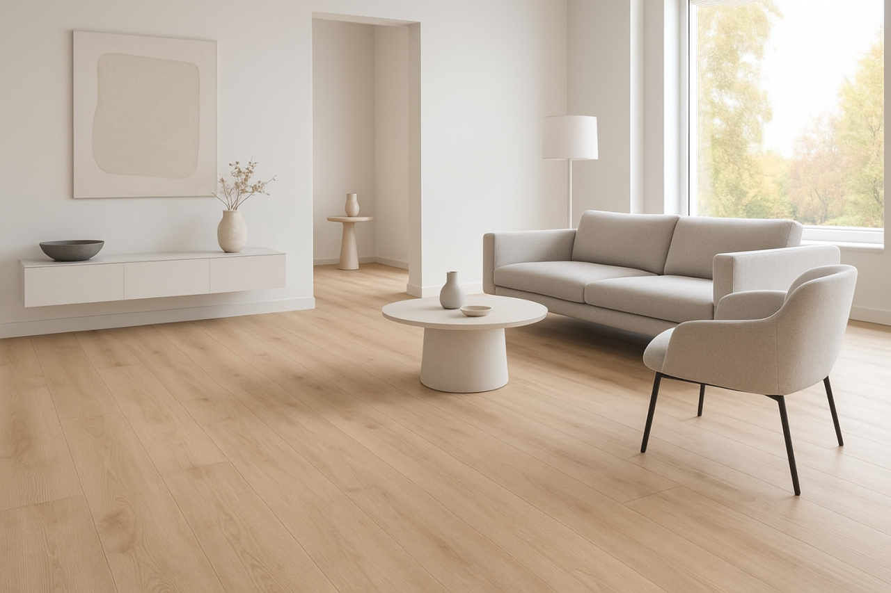 Parquet PVC chêne naturel