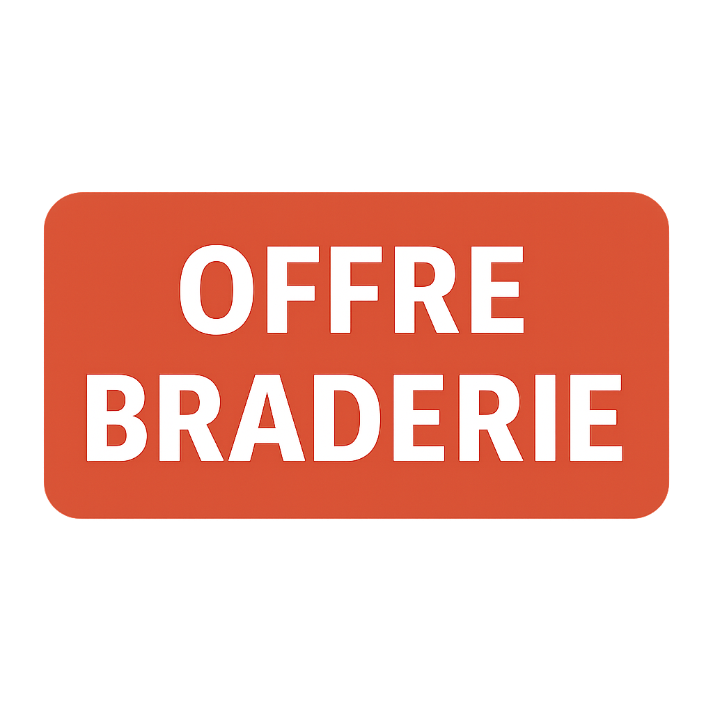 badge offre braderie