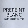 Prépeint blanc (Avec le bord carré)