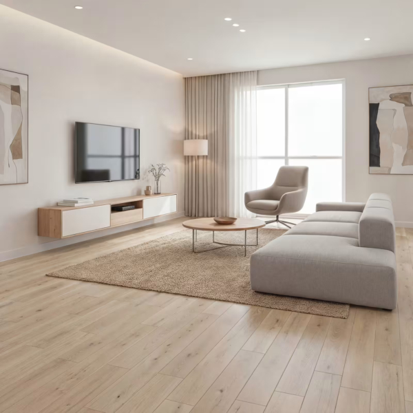 Parquet chêne huilé bois brut 18 x 150