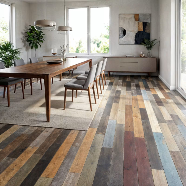 Parquet chêne multicolore 1