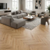 Parquet chêne massif bâtons rompus naturel 15 x 90
