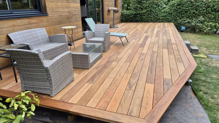 Terrasse bois exotique Tali