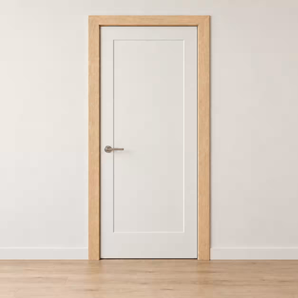 Chambranle de porte chene massif - 9 x 90 mm