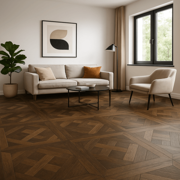 Parquet de versailles Teinte brune