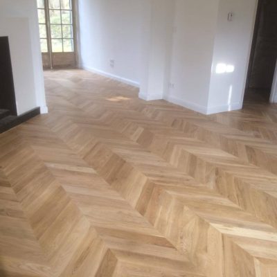 Parquet chêne point de Hongrie
