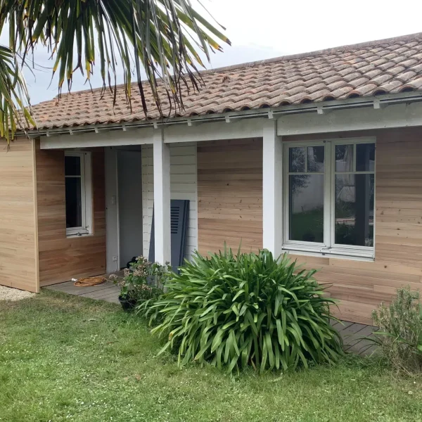 bardage cèdre jaune