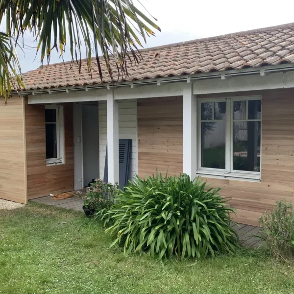 bardage cèdre jaune