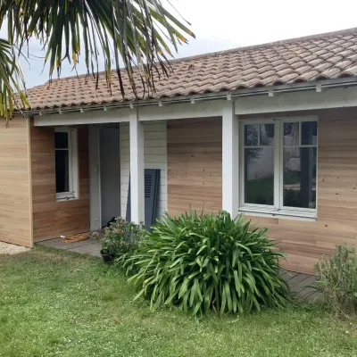 bardage cèdre jaune