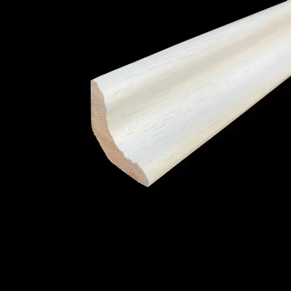 corniche plafond décor frêne blanc