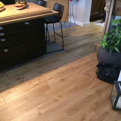Parquet chene massif flottant, huilé naturel 18 x 150 & 18 x 180 mm