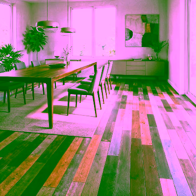 Parquet chêne multicolore 1